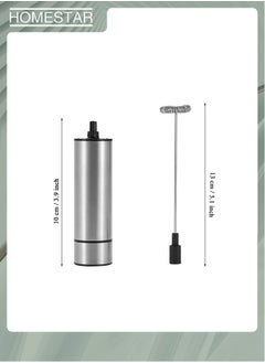 HOMESTAR Milk Frother Handheld, Electric Foam Maker with Stainless Steel Whisk, Rechargeable Frother Drink Mixer with USB Cable for Coffee, Lattes, Cappuccino, Frappe, Matcha, Hot Chocolate.  - Image 3