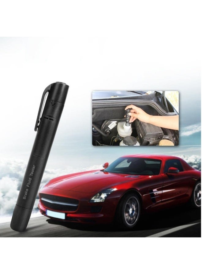 RAHAYM ND Brake Fluid Testers, Auto Brake Fluid Liquid Testing Pen for DOT3 DOT4 Vehicle, Automotive Brake Fluid Moisture Tester Testing Tools with 5 LED Indicators - Image 5