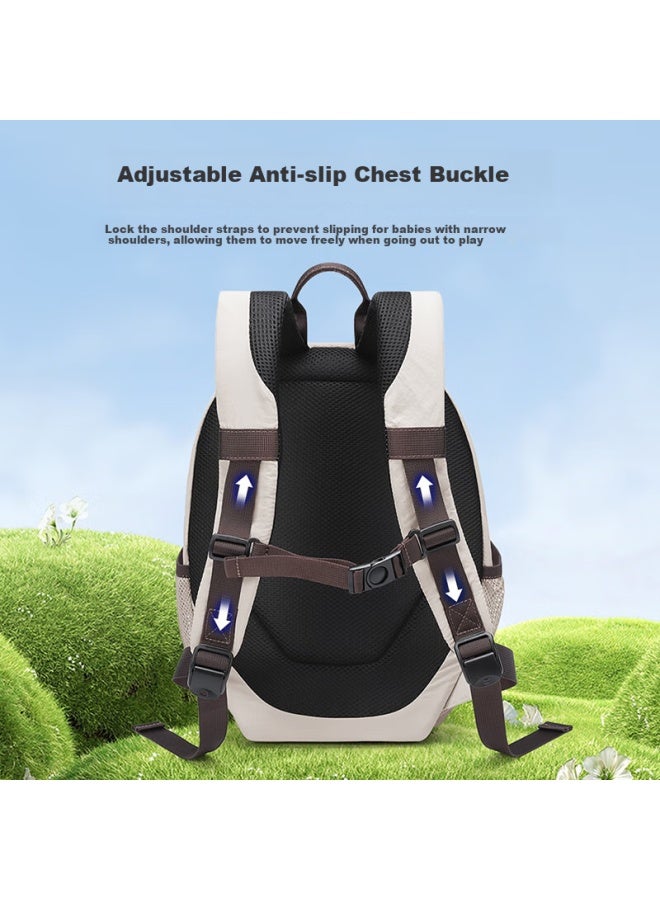 Ninth Castle The Ninth Castle Kids Backpack For Kindergarten Boys Cute Lightweight Breathable Backpack For 3-9 Years Old Girls Outdoor Exploration Small Backpack - Image 5