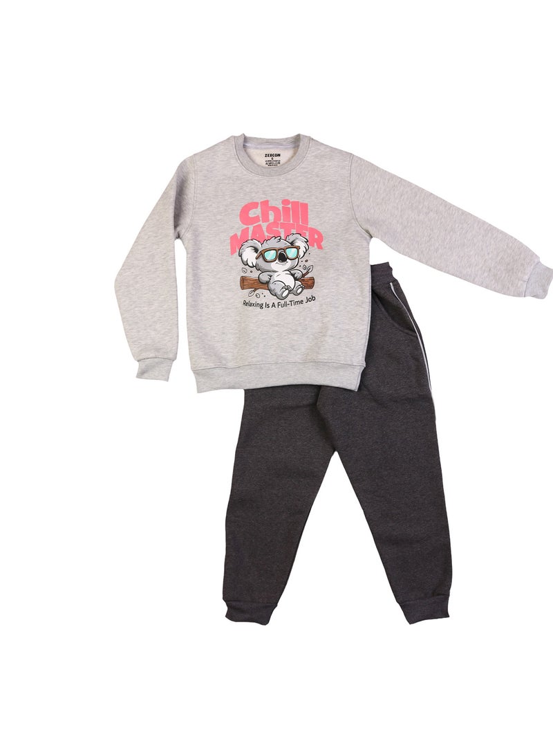 زيركون بيجامة شتوي اولادي - 3118 - Image 1