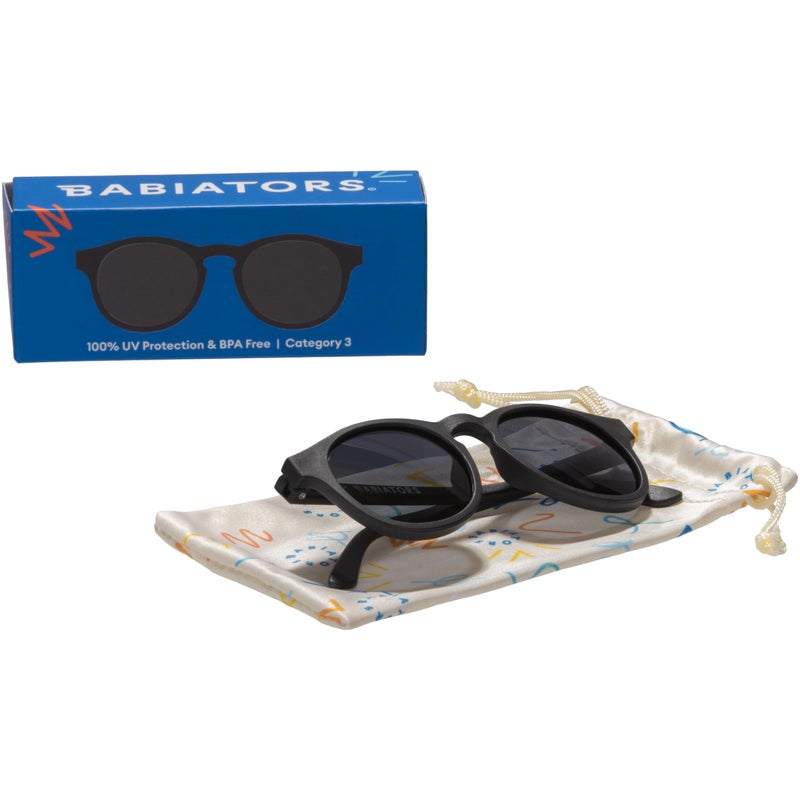 Babiators Original Keyhole Black Ops Kid's Sunglasses, UV Protection, Ages 0-2 - Image 4
