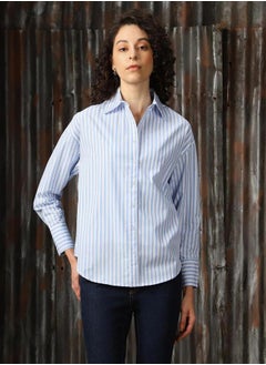 Striped Spread Collar Buttoned Shirts - pzsku/ZEB1A2C78A91ACCDCF854Z/45/1741341271/12dc2369-1bb0-47ce-aef6-1efe2d3a874d