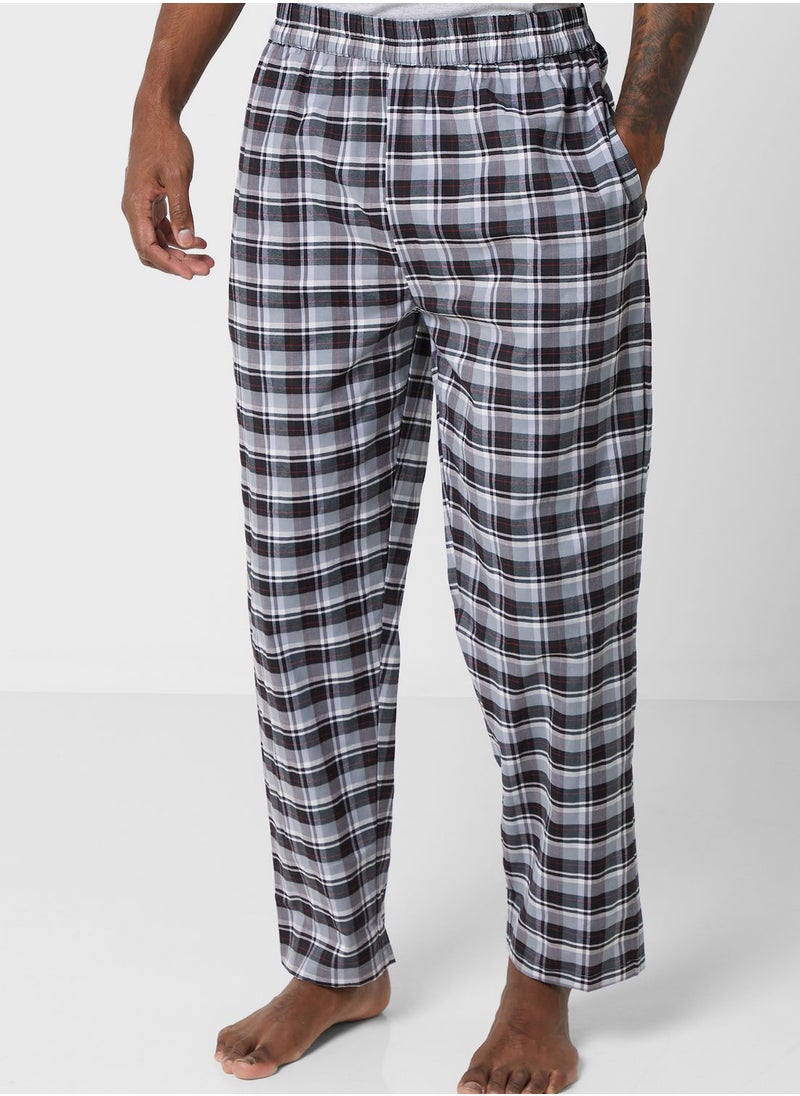 Robert Wood - Check Pyjama Set - Image 1