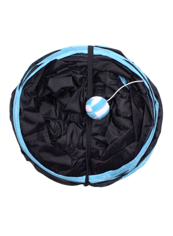 NIBEMINENT 3-Way Tunnel Toy With Ball Black/Blue - Image 3