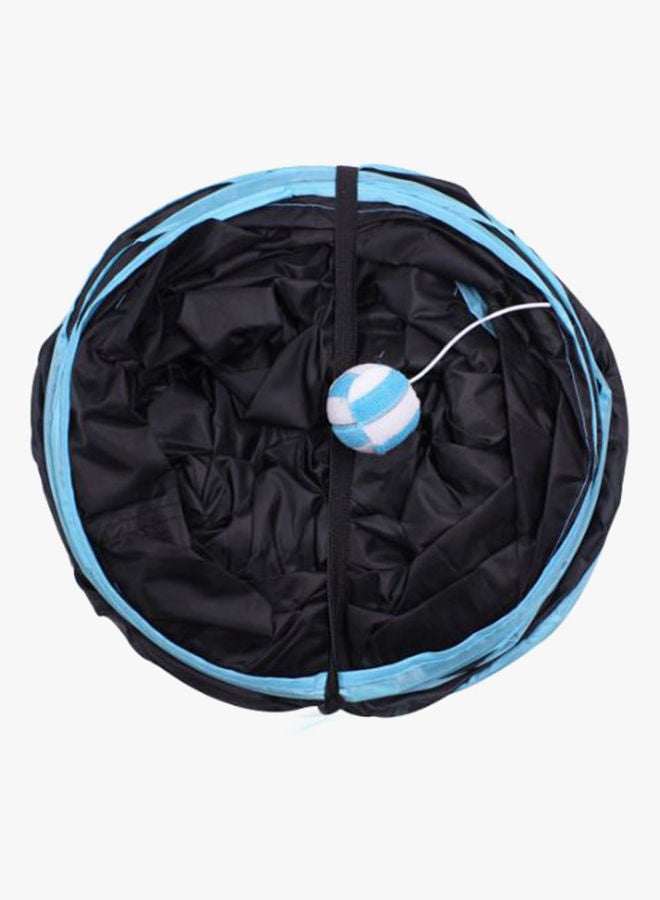 NIBEMINENT 3-Way Tunnel Toy With Ball Black/Blue - Image 4