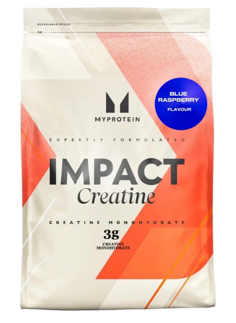 Myprotein - Creatine Monohydrate, 250g Blue Raspberry - Image 1