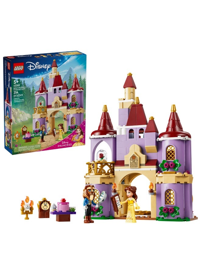 LEGO Disney Princess Belle & the Beast’s Enchanted Castle 43289 Building Toy Set (885 Pieces) - Image 1