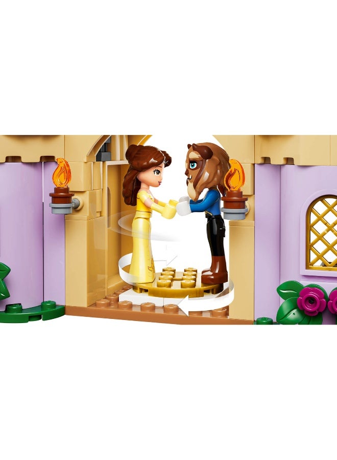 LEGO Disney Princess Belle & the Beast’s Enchanted Castle 43289 Building Toy Set (885 Pieces) - Image 5