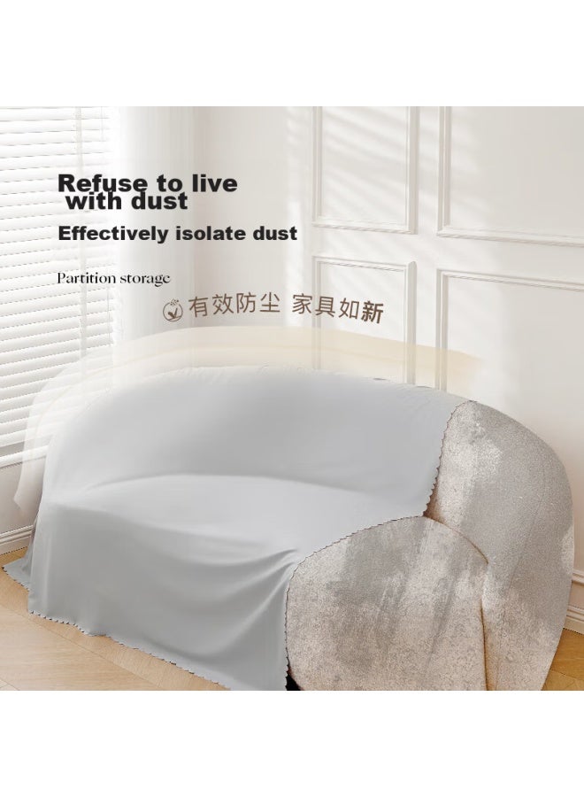 Eachy Dust Cover, Bed Cover, Sofa Cover, Furniture Cover, Dust-proof Cloth, Gray Cover - Image 4