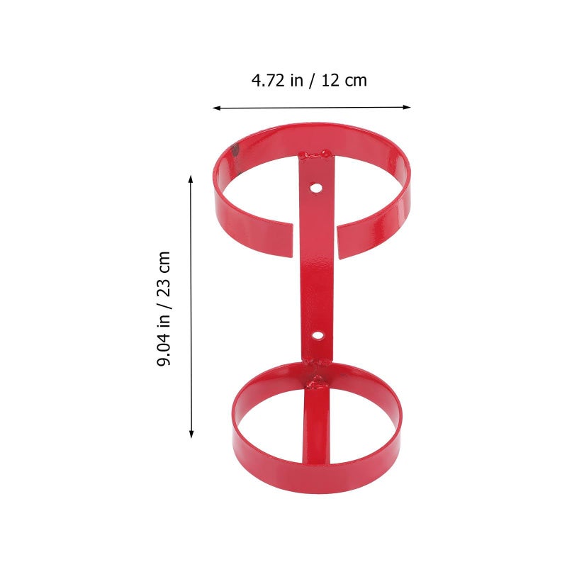 Heavy Duty Iron Bracket Mount Rack Holder For 2kg Fire Extinguisher Car Marine Use - Image 3