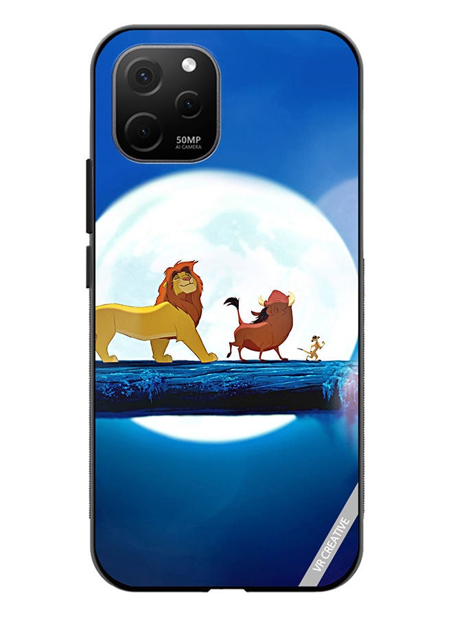 VR CREATIVE Protective Case Cover For Huawei Nova Y61 Lion King Design Multicolour - Image 1