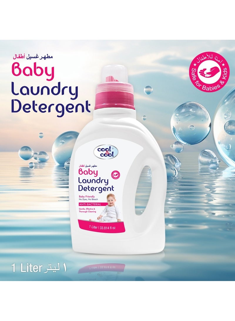 Cool & Cool Baby Laundry Detergent 1 Liter Pack of 4 - Image 2
