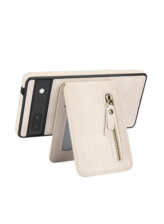 erorex Case For Google Pixel 6 Zipper Wallet Split MagSafe Leather Back Phone Case - Image 3