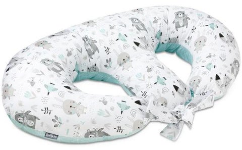 Twin Nursing Pillow, U-Shaped Multifunctional Support with Washable Cover