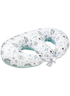 Moro Moro Twin Nursing Pillow, U-Shaped Multifunctional Support with Washable Cover  - Image 1