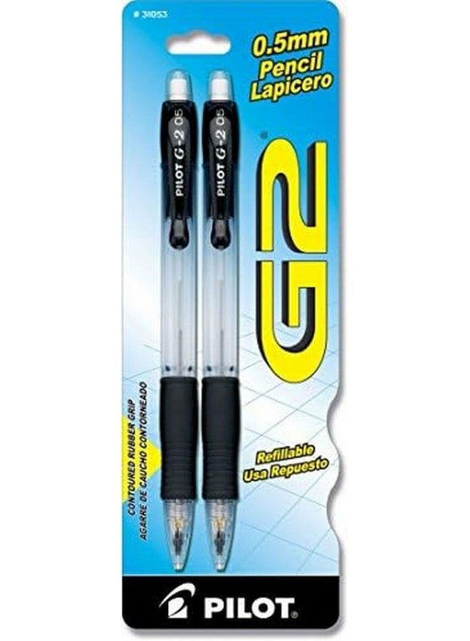 PILOT G2 Mechanical Pencils 0.5Mm Hb Lead Clear Barrel Pack Of 2 - Image 1