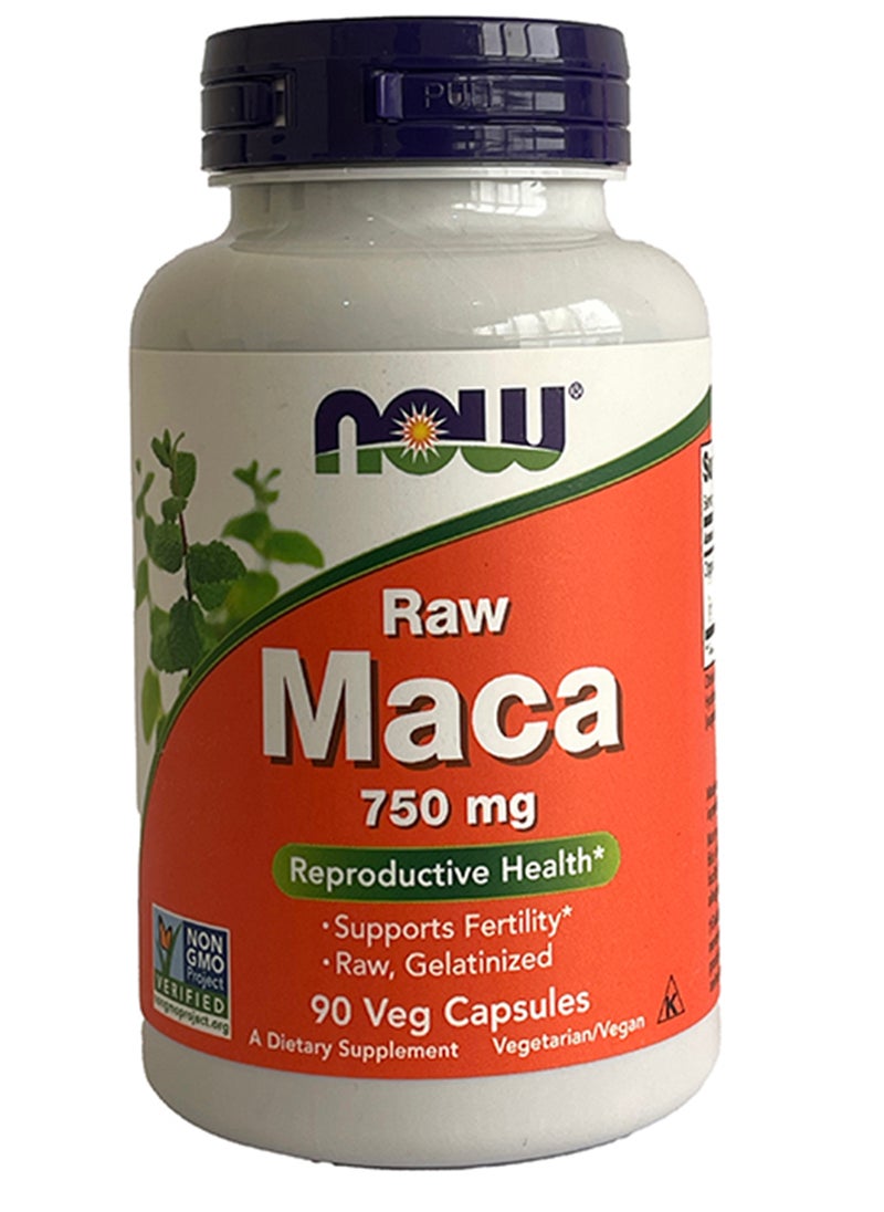 now Maca 750 Mg 90 Caps 
