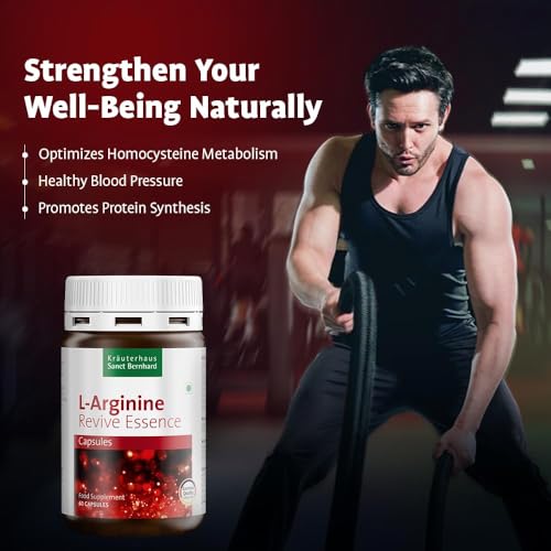 Sanct Bernhard Kräuterhaus Sanct Bernhard Wellness Duo - L-Arginine + Cider Core Tablets | With B12, B1, B6, Folic Acid & Riboflavin | Promotes Energy, Heart Health | Digestion & Immunity Support | Vegan | non-GMO - Image 2