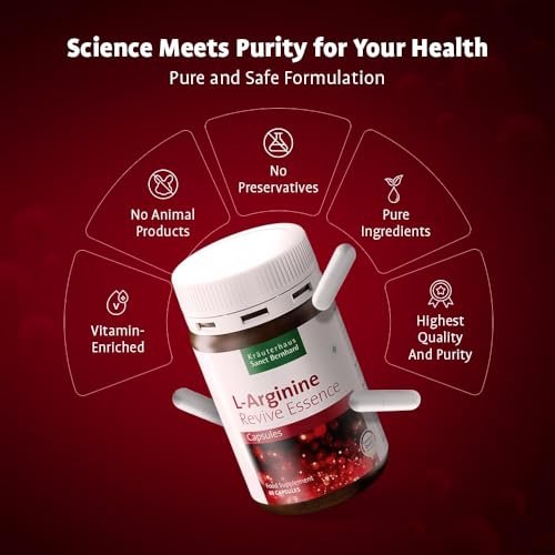 Sanct Bernhard Kräuterhaus Sanct Bernhard Wellness Duo - L-Arginine + Cider Core Tablets | With B12, B1, B6, Folic Acid & Riboflavin | Promotes Energy, Heart Health | Digestion & Immunity Support | Vegan | non-GMO - Image 5