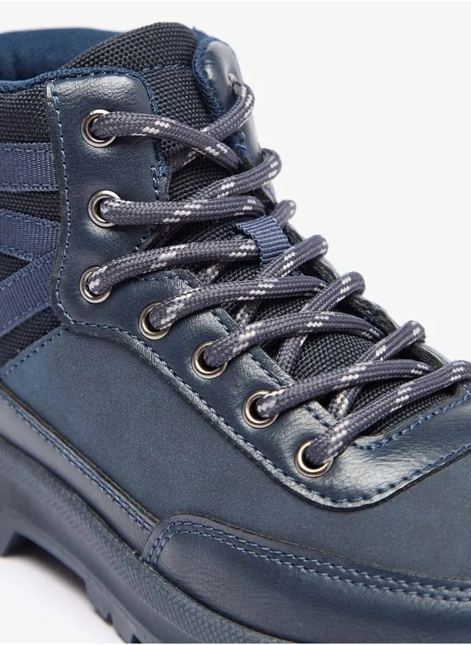 Lee Cooper Boys' Solid Low Ankle Boots with Zip Closure