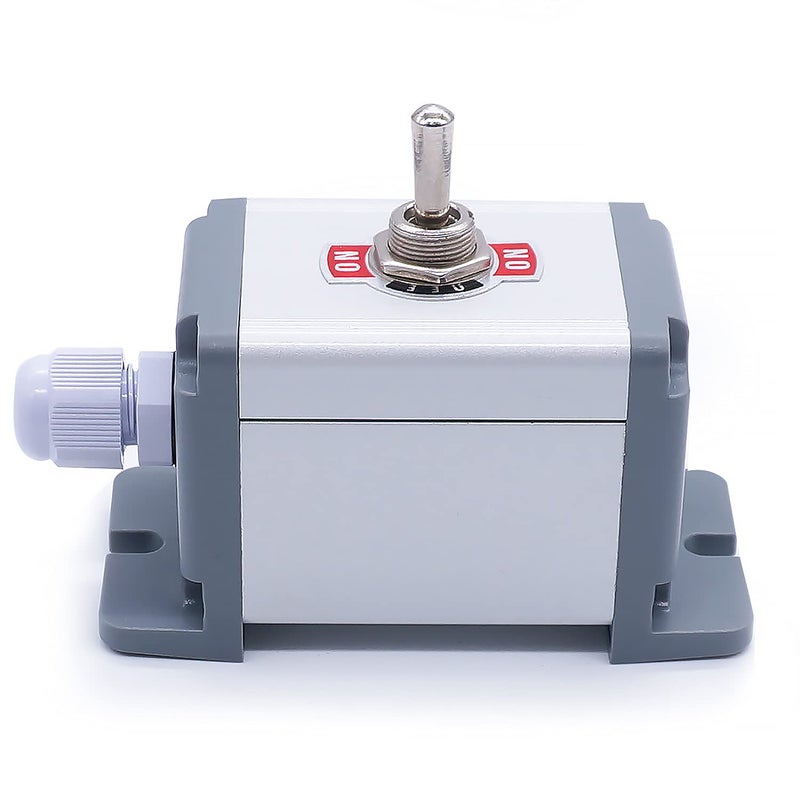 Twidec /Heavy Duty Rocker Momentary Toggle Switch 16A 250V SPDT 3 Position 3 Pin (ON)-Off-(ON) Switch Black Waterproof Cap with Metal Shell TEN-123-BOX-MZH - Image 5