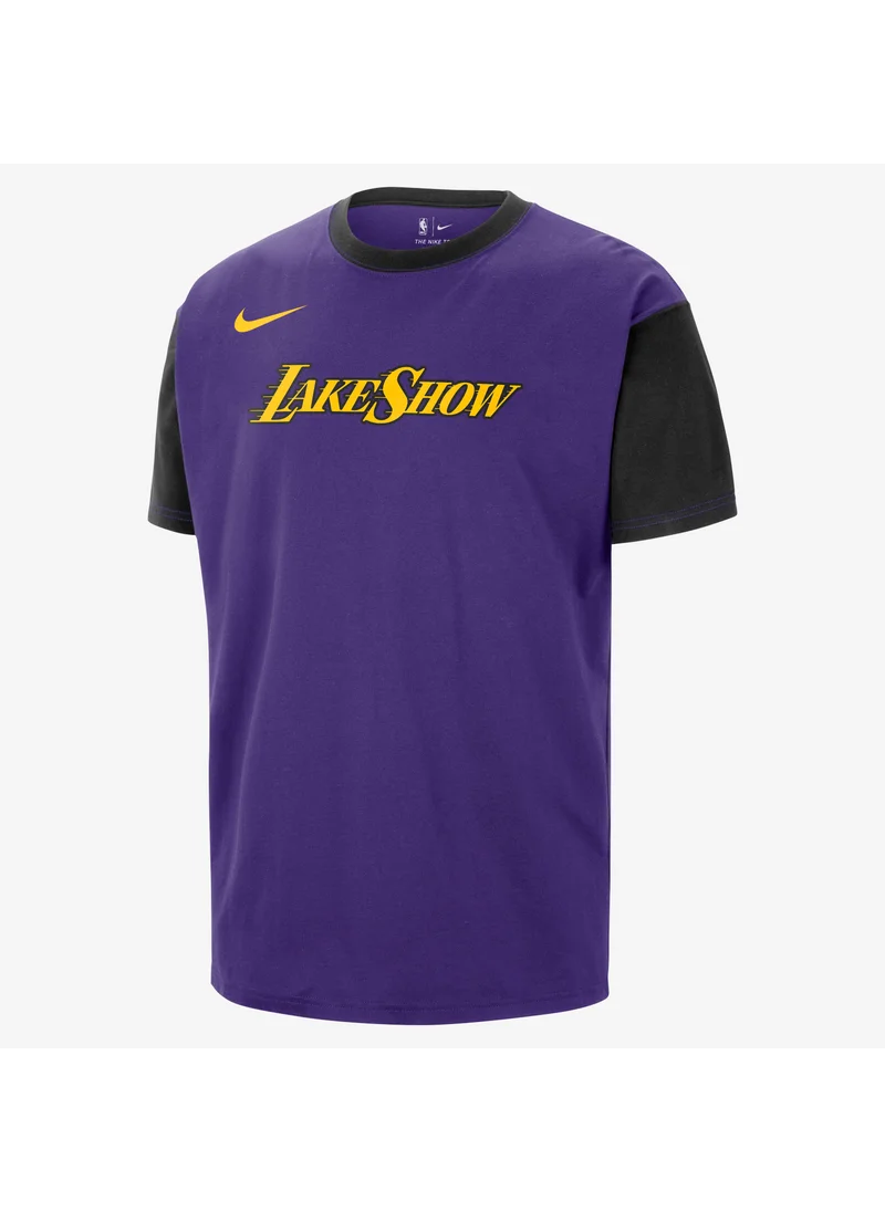 Nike Men's NBA Los Angeles Lakers Courtside City Edition T-Shirt