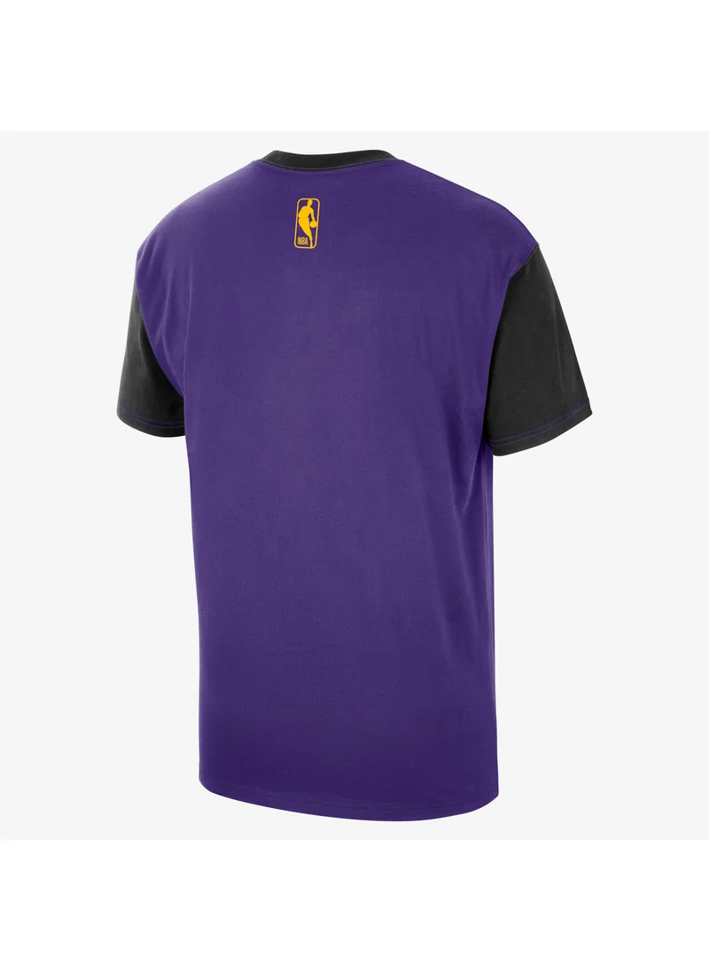 Nike Men's NBA Los Angeles Lakers Courtside City Edition T-Shirt