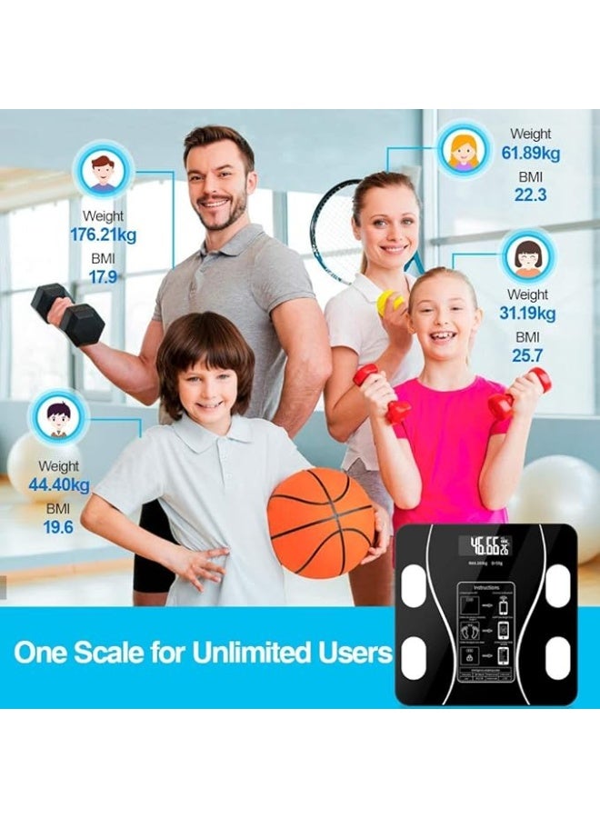 Generic Smart Bluetooth Personal Scale – Body Weight & Composition Tracking via Mobile App  - Image 3