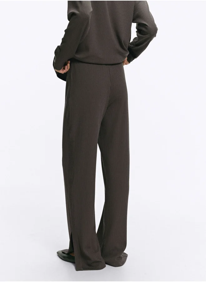 PARFOIS Trousers With Elastic Waistband