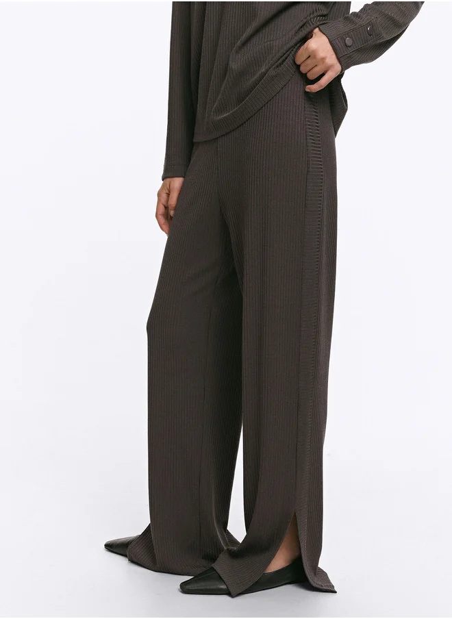 PARFOIS Trousers With Elastic Waistband