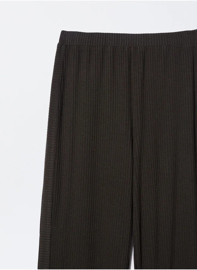 PARFOIS Trousers With Elastic Waistband