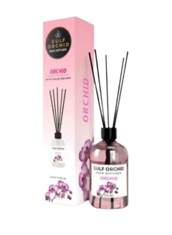 جولف أوركيد معطر جو بأعواد خشبية برائحة الأوركيد – انتعاش يدوم طويلاً (110 مل) - Image 1