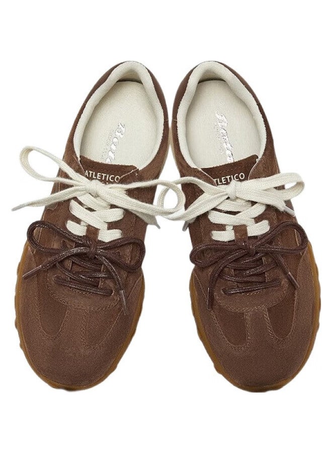 Bata Agan Women'S Spring Mall Thick-Soled Breathable Casual Sports Shoes 6587Dam5 Brown Size 39 - Image 3