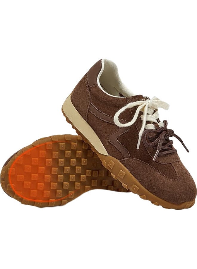 Bata Agan Women'S Spring Mall Thick-Soled Breathable Casual Sports Shoes 6587Dam5 Brown Size 39 - Image 1