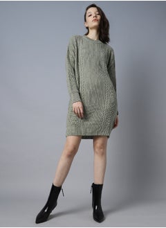 HIGH STAR Women sage Dress  - Image 1