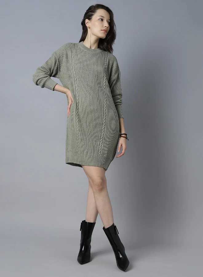 HIGH STAR Knit Sweater Dress
