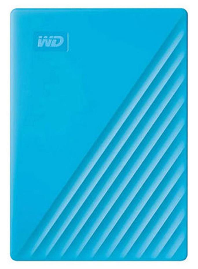 4 TB My Passport External Hard Drive USB 3.2 Read Speed- 480 MBps Write Speed 350 MBps WDBPKJ0040BBL-WESN 4 TB