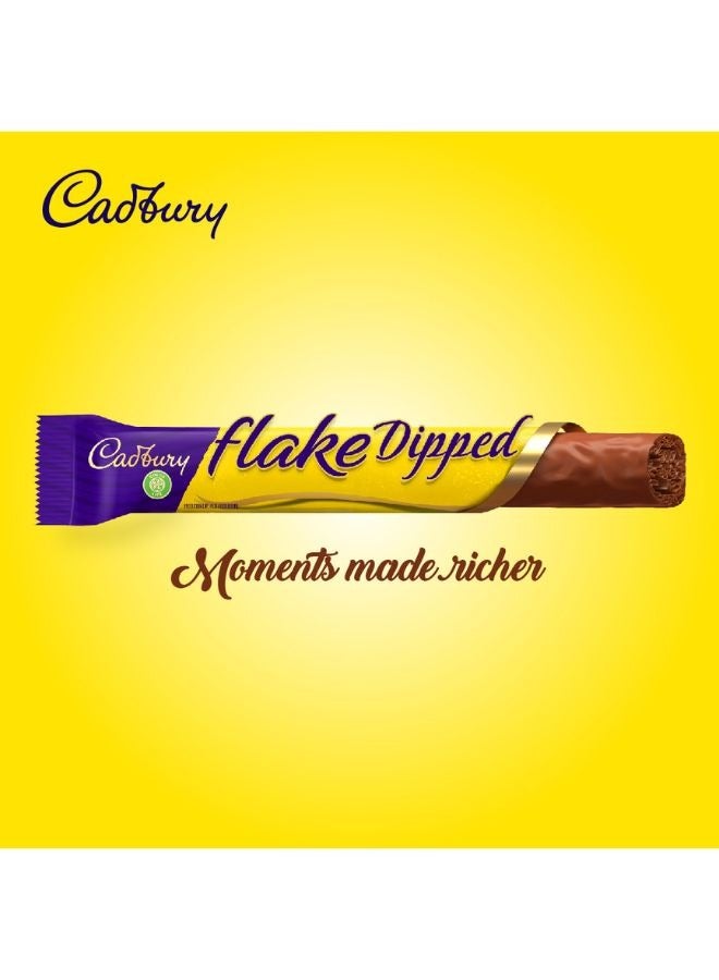 كادبوري فليك الشوكولاتة المغموسة 28x12جم - Image 2