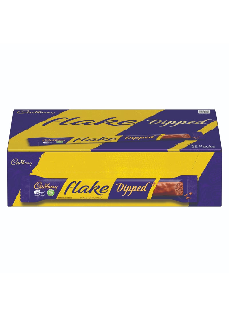 كادبوري فليك الشوكولاتة المغموسة 28x12جم - Image 1