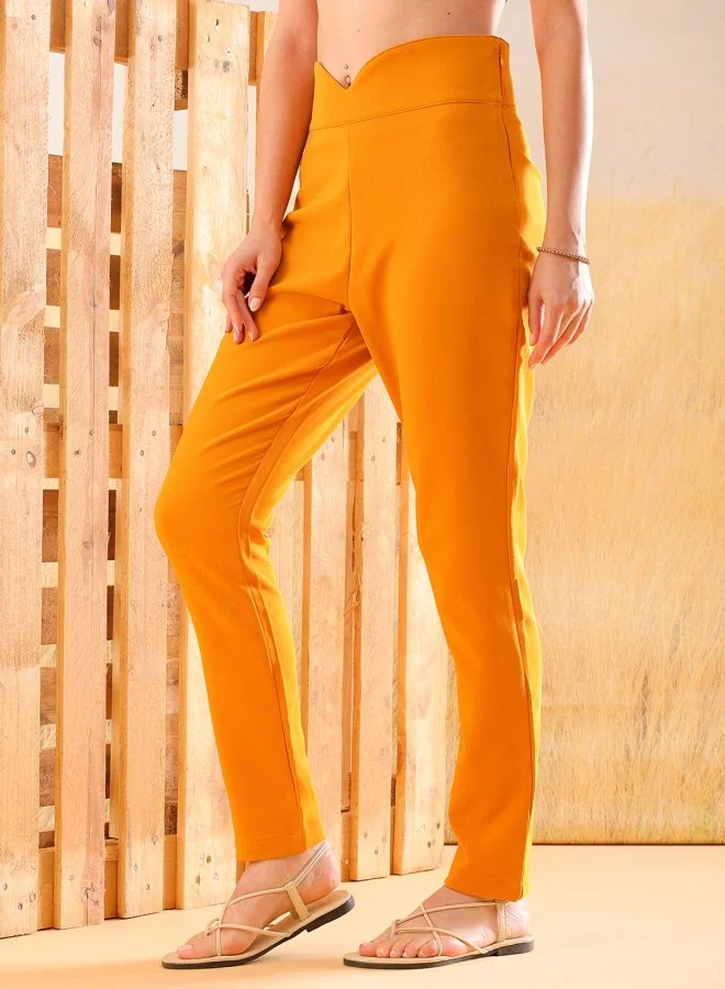 Freehand Women Skinny Fit Solid High-Rise Jeggings