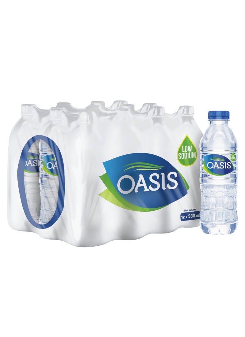 noon Eco Friendly Drinking Water Bottle 330ml Pack of 12 & Oats And Chocolate Granola Bars Bundle - Image 2