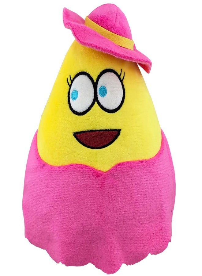 TechMax Solution Enchanting Pink Pou Plush Pillow The Perfect Birthday Surprise Dive into Dreamland with This Soft and Adorable Companion. - Image 1