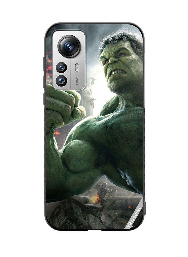VR CREATIVE Protective Case Cover For Xiaomi 12X Hulk Design Multicolour - Image 1