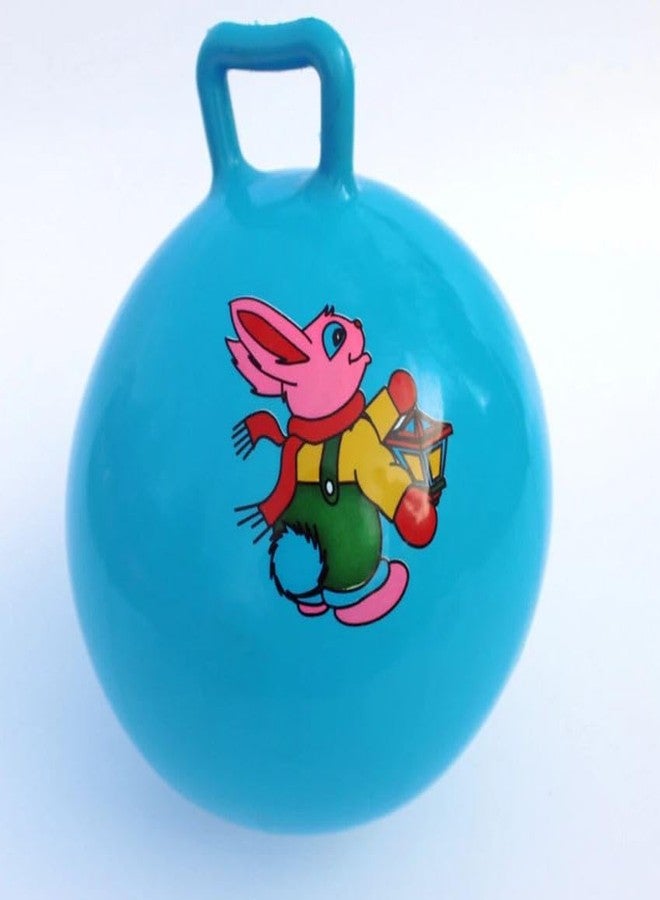 Cloyster Bouncy Ball for Children, Bouncy from Hopper Jump for Boys, Girls, Toddlers, Garden Game Indoor Outdoor (Blue) - Image 1