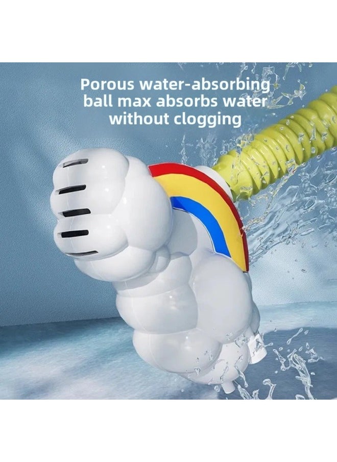 Generic - Summer Baby Bathing Baby Elephant Shower Parent-Child Children Playing Water Indoor Water Sprinkler Boys' Girls' Baby Toys-Specifications:Elephant Electric Shower (battery Version) - Image 1