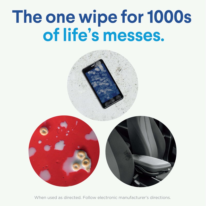 Clorox Disinfecting Wipes, Bleach Free Cleaning Wipes, Crisp Lemon, 75 Count (Package May Vary) - Image 3