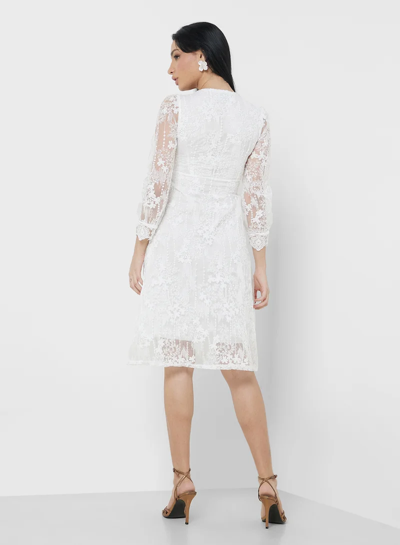 ايلا Lace A-Line Dress