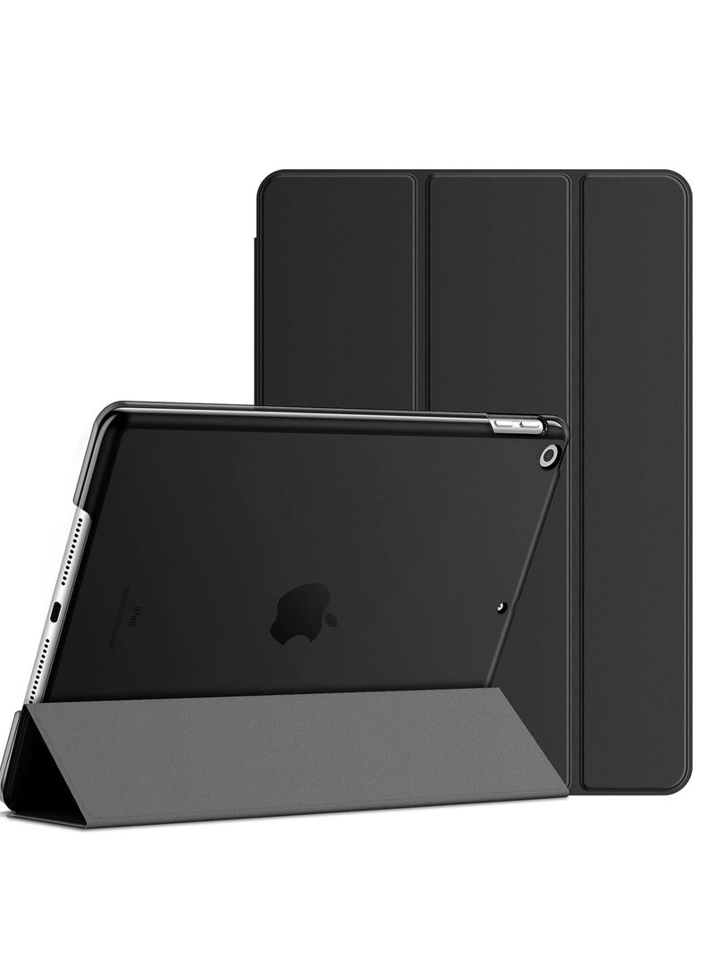 جي تيك حافظة لجهاز iPad مقاس 10.2 بوصة مع غطاء تنبيه ونوم تلقائي باللون الأسود - Image 1