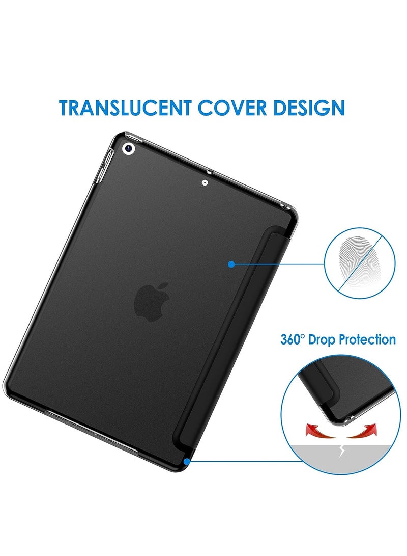 جي تيك حافظة لجهاز iPad مقاس 10.2 بوصة مع غطاء تنبيه ونوم تلقائي باللون الأسود - Image 4
