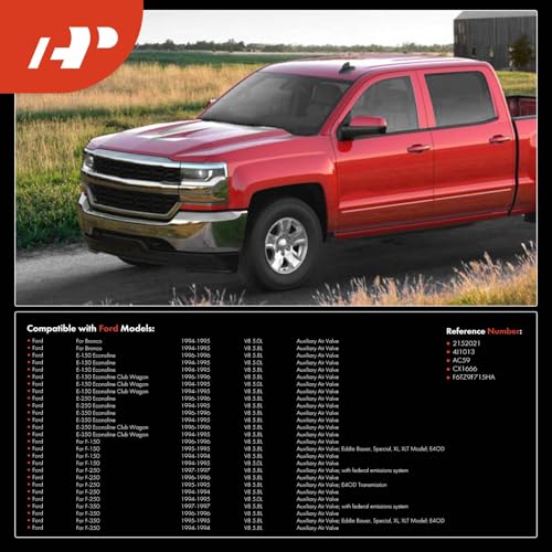 A-Premium APremium Idle Air Control Valve IAC Throttle Position Sensor TPS Compatible with Ford F150 F150 19941996 F250 F250 19941997 F350 E150 E250 E350 Econoline Club Wagon Bronco 2Pcs - Image 3